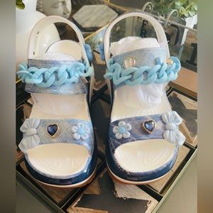 NEW Croc Denim Mega Crush….NOT including croc charms